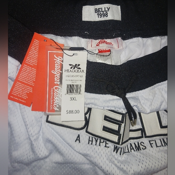 White-Belly Basketball Shorts - Picture 3 of 5